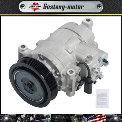 Compresor de aire acondicionado con 6 ranuras para Audi A6 06-11 A6 Quattro 08-11 Q5 09-12 S4 S5 Foto 1 de 4