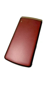 LG X100 Smart Folder Red Unlocked 4G Android Flip Phone 16GB 3.3" Clamshell - Picture 1 of 10