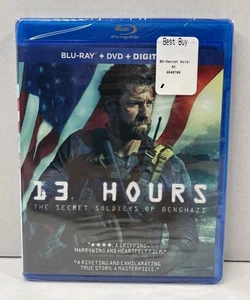 13 Hours The Secret Soldiers of Benghazi (Blu-ray + DVD, 2016) Brand New/Sealed - Foto 1 di 6