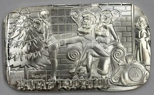 2021 The Locker Mint Naughty Santa's Temptation 1 oz 999 Silberbarren - Bild 1 von 5