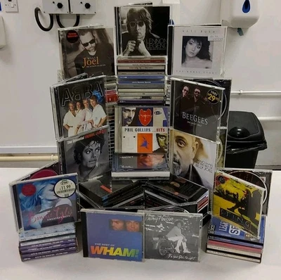126 x 70s & 80s Pop CD JobLot- JohnLennon ABBA KateBush BillyJoel PhilCollins 42 - Image 1 of 4