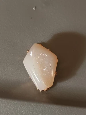 Держите коллективный ключ белый друзы агат золотой подвеска потерять продажи образец L56 - Изображение 1 из 2