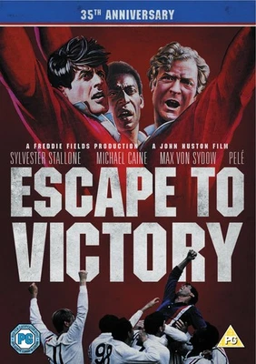 Victory (1981) (DVD) Bobby Moore Max von Sydow Michael Caine Pelé (US IMPORT) - Image 1 of 2