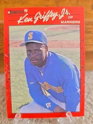 Ken Griffey Jr. Rookie 1990 Donruss - Image 1 of 2