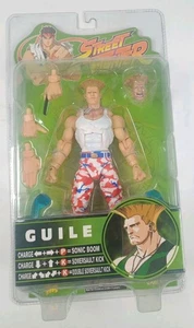 SOTA Toys Street Fighter Round 3 SDCC EXCLUSIVE All American USA Guile Figure - Foto 1 di 8