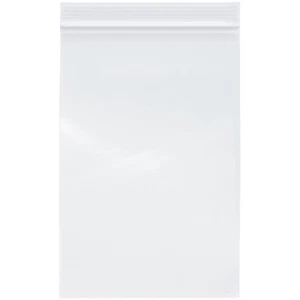 Plymor 6" x 9", 6 Mil Industrial Duty Zipper Reclosable Plastic Bags - Picture 1 of 2