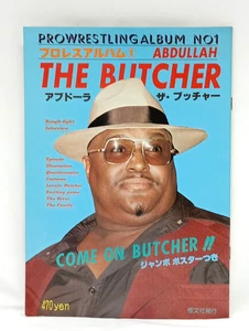 Pro Wrestling Album Magazin Nr.1 Abdullah The Butcher mit Poster - Bild 1 von 17