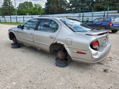 Regulador de ventana eléctrica trasero izquierdo Nissan Máxima 2000-2003 con motor Foto 1 de 3