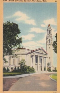 First Church of Christ Scientist, Cleveland, Ohio --POSTCARD - Imagen 1 de 2