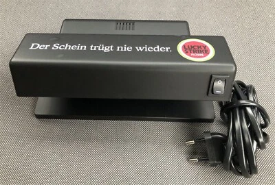 Lucky Strike Geldscheinprüfer - Money Detector Schwarzlicht Geldscheinprüfgerät - Bild 1 von 4