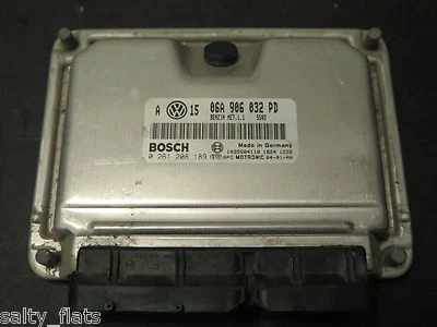 2004 Volkswagen Jetta 06A 906 032 PD ECU 2.0l AT Computer VW Golf ECM Auto EBX — 第 1/4 张图片