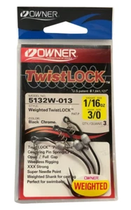 Besitzer Twistlock gewogene weiche Kunststoff-Köderhaken/Senko Style 5132W - alle Größen  - Bild 1 von 1