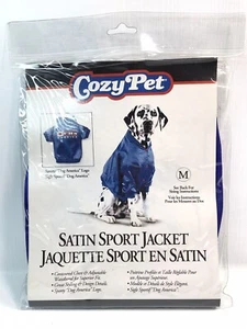 COZY PET SATIN SPORT JACKET for Dogs Medium, New, Ships from USA - Picture 1 of 3
