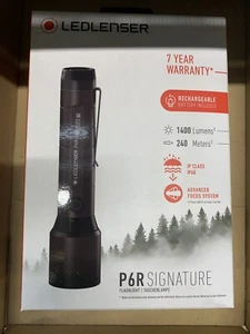 Linterna recargable original Led Lenser P6R Signature 1400 lúmenes 240 m - Imagen 1 de 2