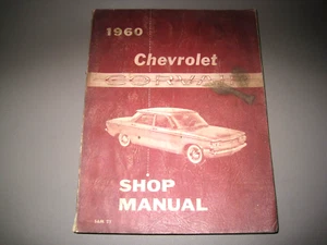 1960 Chevrolet Corvair  Shop Service Manual Original Printing - Picture 1 of 6