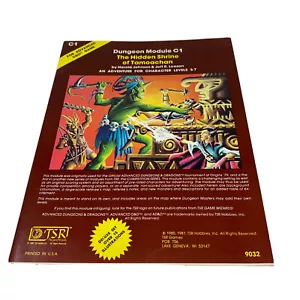 ¡Excelente estado! RARO EL SANTUARIO OCULTO DE TAMAOCHAN Dungeons & Dragons Mod C1 - Imagen 1 de 12