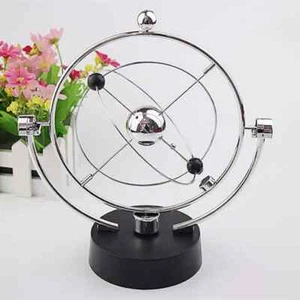 Newton Pendulum Ball Rotating Perpetual Physics Tumbler Craft Home Decor Gifts - Picture 1 of 9