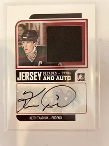 2013-14 ITG Decades 90s Keith Tkachuk Autograph Jersey - Picture 1 of 1