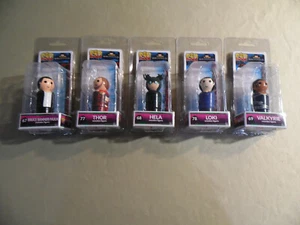 Marvel Thor Ragnarok Pin Mates 5 Figure SET / MIB / Free Domestic Shipping - Picture 1 of 6