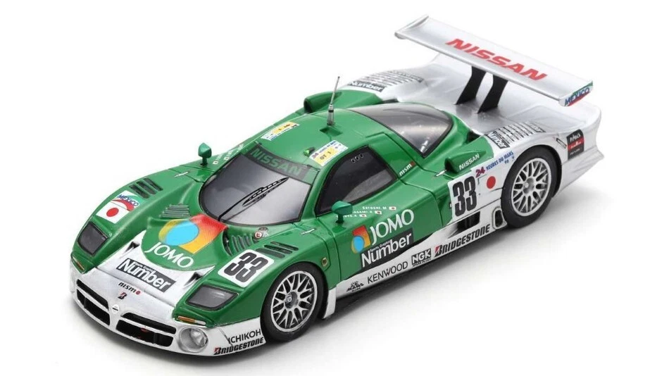 Modellino auto scala 1:43 Spark Model  NISSAN R390 GT1 N.33 10th 24 H LE MANS... - Immagine 1 di 1