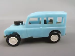 A695 Vintage 1970 VAM España Land Rover 109 Santana Azul Juguete Plástico 1:43 - Imagen 1 de 7