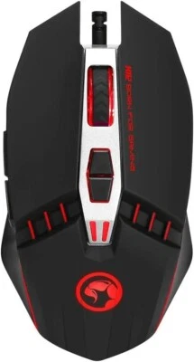 Gaming Mouse - 7 LED Colours, Adjustable 4000dpi Optical Sensor,USB Connection - Image 1 of 4
