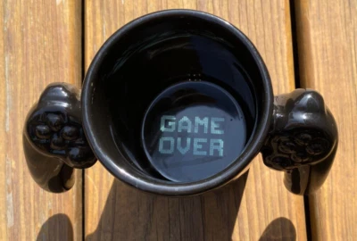 Taza de café GAME OVER asas Playstation Foto 1 de 4