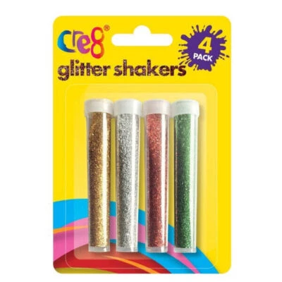 Glitter Shakers, 4pk Assorted - Image 1 of 4