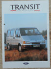 Ford Transit Kombi, Autobusy, Euroline - Prospekt 1992 8 S. + cennik + data