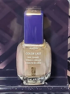 AVON Color Last Plus Nail Enamel 12 ML NEW VTG NIB Npbx - Picture 1 of 4
