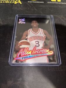 1996-97 Fleer Ultra NBA Allen Iverson Philadelphia 76ers #82 NM HOF Rookie RC