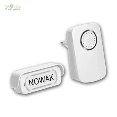 Funk-Türklingel für Steckdose 230V 80dB 32 Töne, kabellose Haus-Klingel drahtlos - Bild 1 von 4