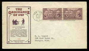 795 NW TERR. FDC NEW YORK, NY PLANTY P35 IOOR CACHET - Picture 1 of 1