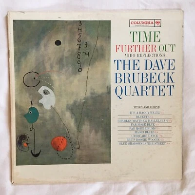 Dave Brubeck Time Further Out 1959 Six Eye Columbia 1st Press Lp VG/G+ - Image 1 of 4