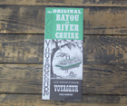 Vintage Tourist Travel Brochure/Leaflet - Bayou & River Cruise Voyageur - 60/70s