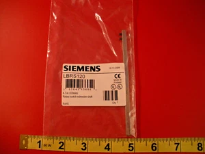 Eje de extensión de interruptor giratorio Siemens LBRS120 4,7" 120 mm desconexión no fusible - Imagen 1 de 3