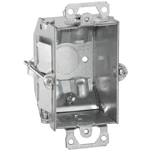 Steel City LCOWC Electro Galvanized Steel Silver 1-Gang Switch Box 3 H x 2 W in. - Picture 1 of 1