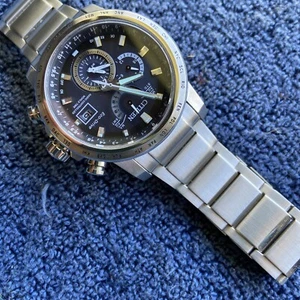 Citizen Eco Drive Herren-Armbanduhr A-T AT9070-51L - Bild 1 von 12