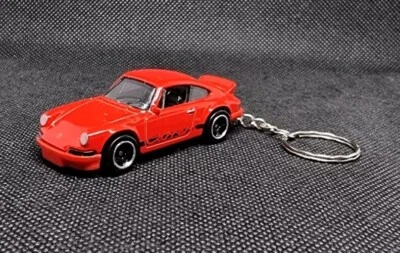 1:64 DIECAST MODEL CARS porsche 911 carrera RS llavero coche fundido a presión gran regalo Foto 1 de 4