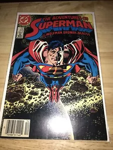 The Adventures of Superman # 435 (DC Comics) eingetütet und mit Kartonunterlage kostenloser Versand - Bild 1 von 6