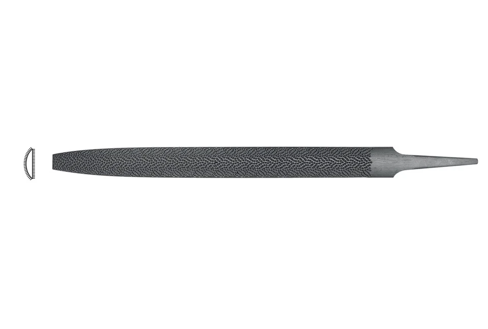 Grobet USA 10" Rasp Half-Round, Cut 5 - Image 1 of 1