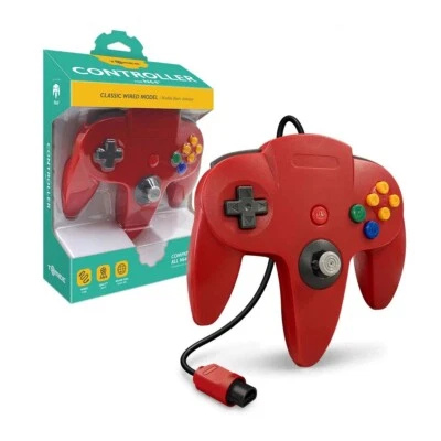 Tomee Controller for N64(Gold/Gray/Yellow/Red/Green/Black/Blue/Turquoise/Purple) - Image 1 of 4