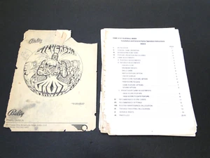 Vintage 1979 Bally Silverball Pinball Manual (Please Read Description) - Picture 1 of 14