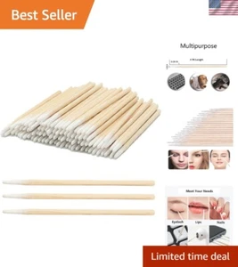 Premium 4-Inch Cotton Swabs - 3500 PC Pack of Makeup Application Essentials - Picture 1 of 8