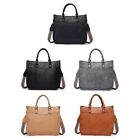 Large Capacity Shoulder Bag for Women Top Handle Handbag Leather Crossbody Bag