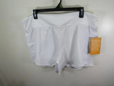 Nuevos Pantalones Cortos de Compresión Avia Talla XL Blanco Bolsillos Laterales Foto 1 de 4