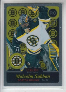 15/16 OPC Platinum Boston Bruins Malcolm Subban Retro RC card #R71 - Picture 1 of 2
