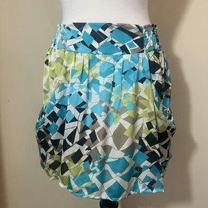 Heart Soul Colorful Skirt Juniors XL With Pockets Geometric Print - Picture 1 of 7