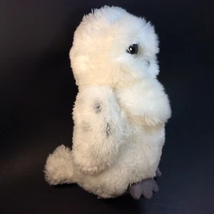 Aurora Owl Vtg Rare Realistic White Spotted Wing Plush Stuffed Clean Exc Cond - Picture 1 of 7
