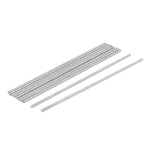 M3 x 190mm 0.5mm Pitch 304 Stainless Steel Fully Threaded Rod Silver Tone 10 Pcs - Picture 1 of 7